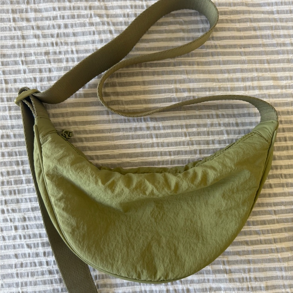 Stylish Olive Green Crossbody Bag